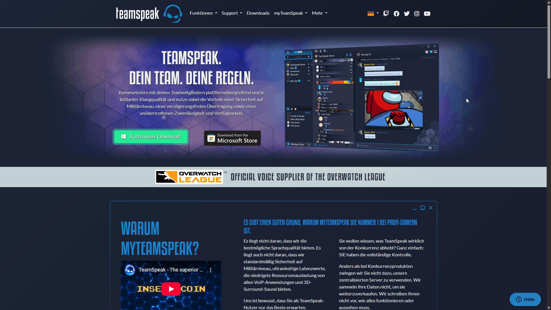 Schritt 1: Teamspeak herunterladen